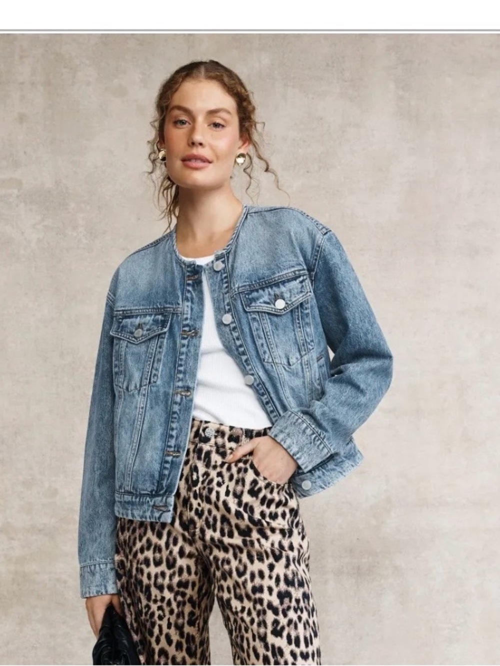 BlankNYC jean jacket priced $148 size M NWT